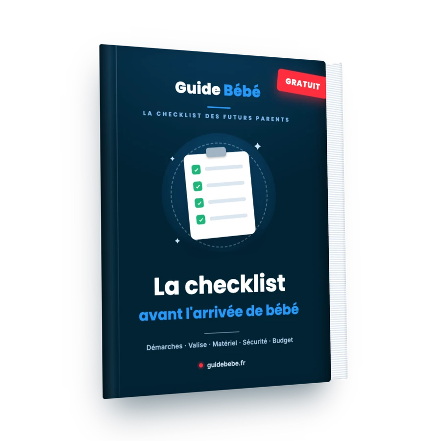 La checklist gratuite avant l'arrivée de votre bébé